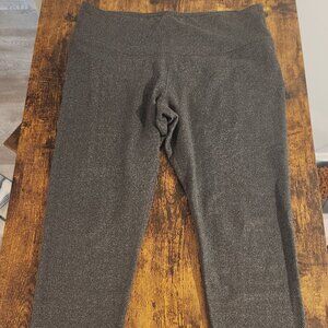 Old Navy XL Brown Chevron Leggings EUC